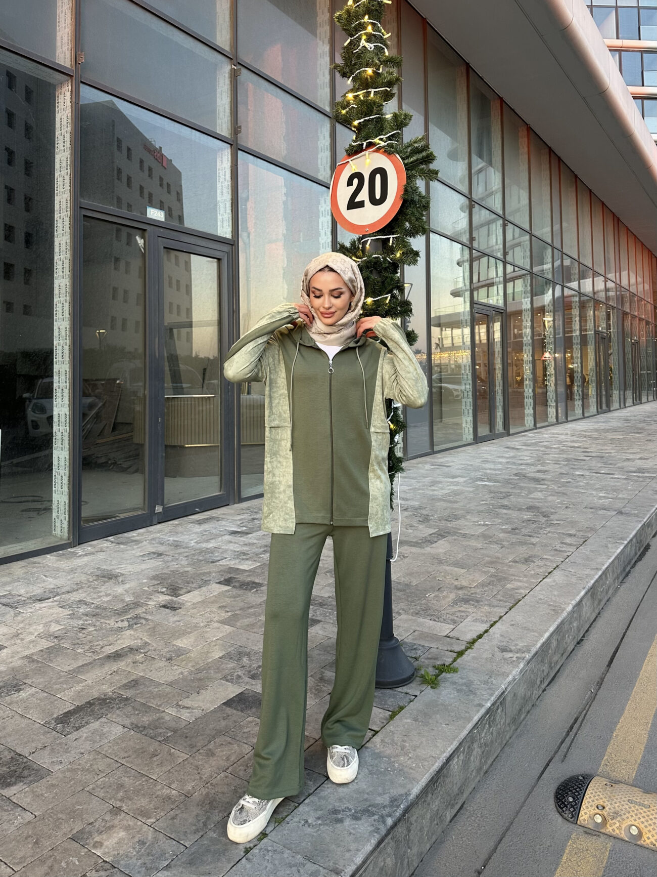 Alo Vintage İkili Takım - Haki - Görsel 2