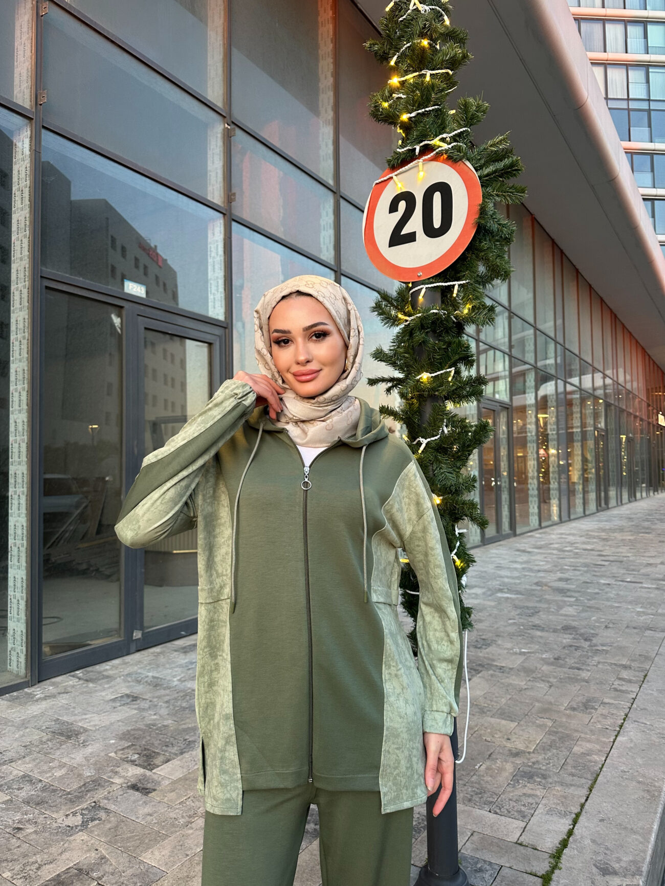 Alo Vintage İkili Takım - Haki - Görsel 5