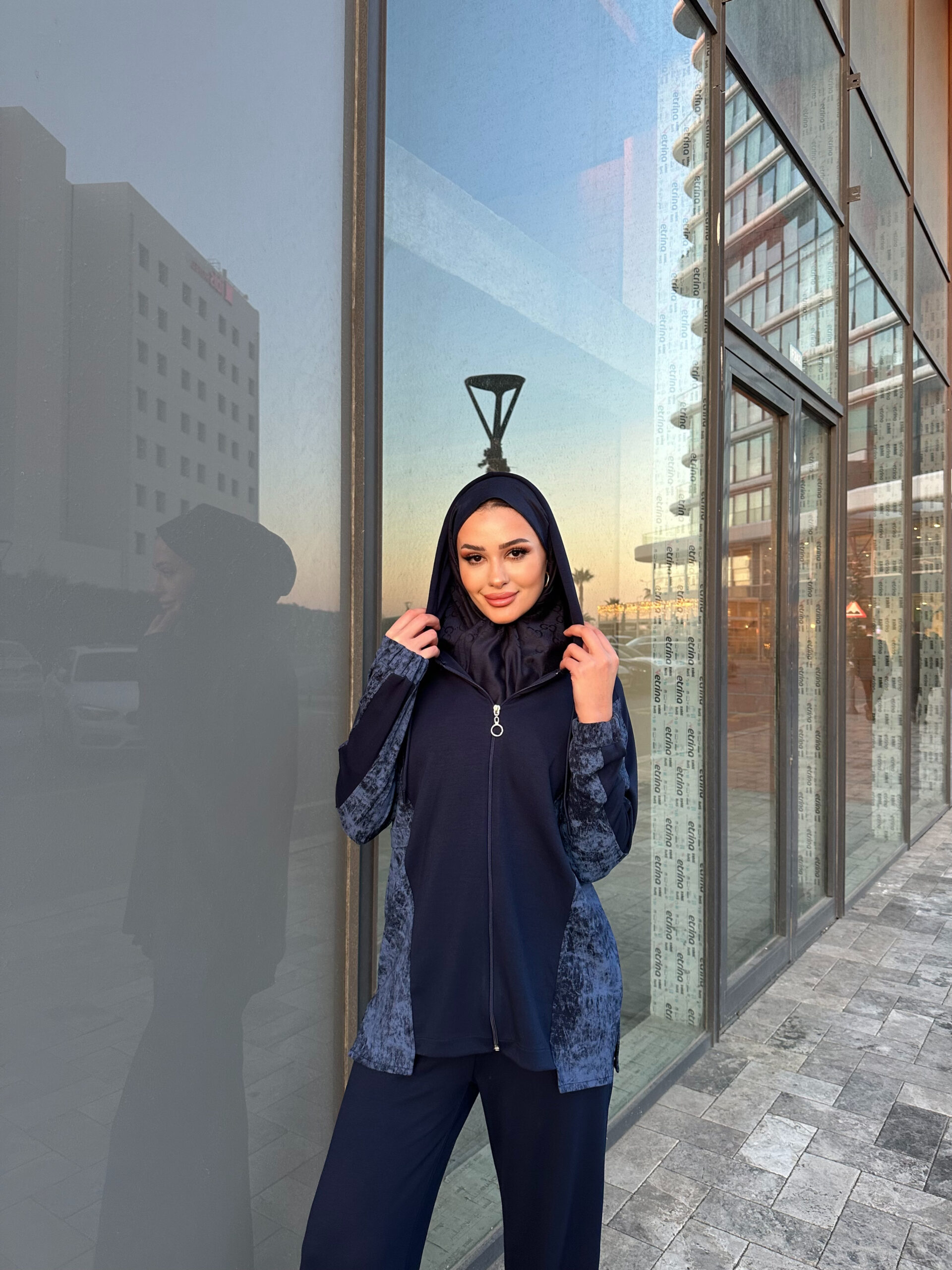 Alo Vintage İkili Takım - Lacivert - Görsel 4