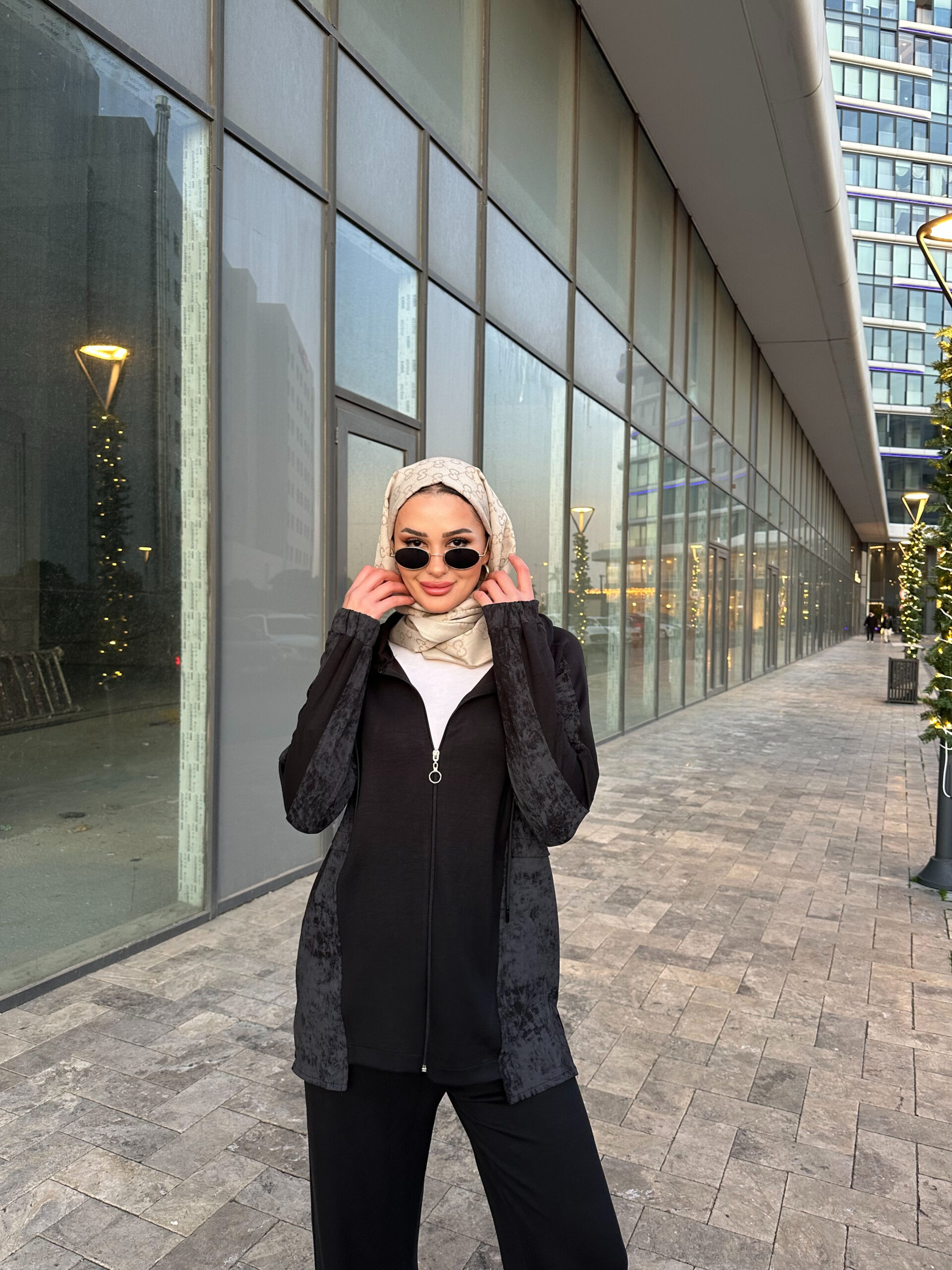 Alo Vintage İkili Takım - Siyah - Görsel 9