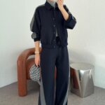 Rugel Tws Model Garnili Bomber Ceketli Takım-Lacivert