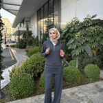 Premium Oysho Kumaş Çizgili İkili Takım - Füme