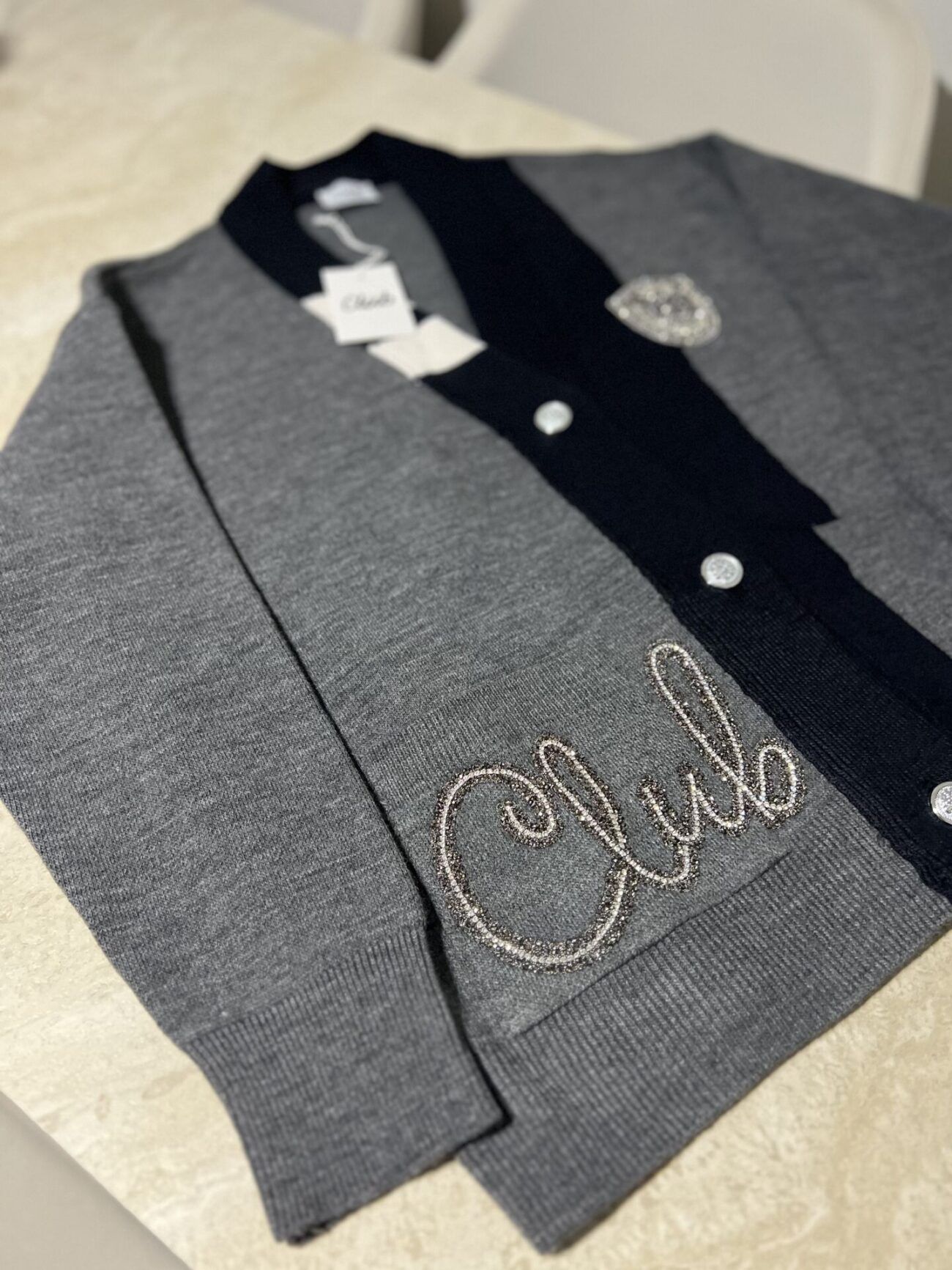 İşlemeli Muadil Hırka - Görsel 4