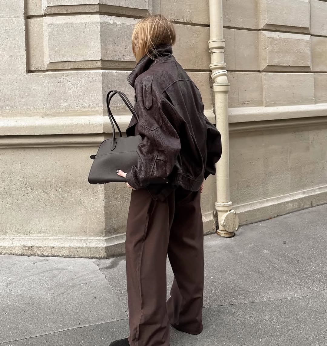 Ysl Deri Ceket CKT1002199 - Kahve - Görsel 5