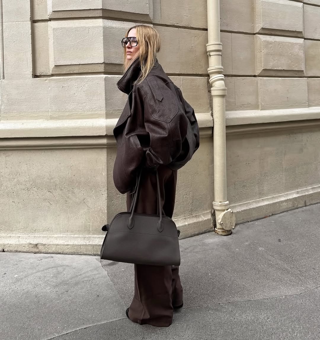 Ysl Deri Ceket CKT1002199 - Kahve - Görsel 3