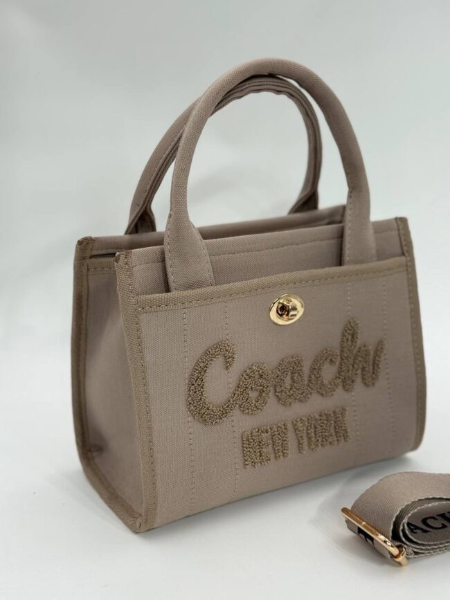 Coach canvas küçük boy taş çanta
