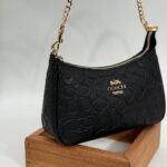 Coach Gofraj baget siyah çanta