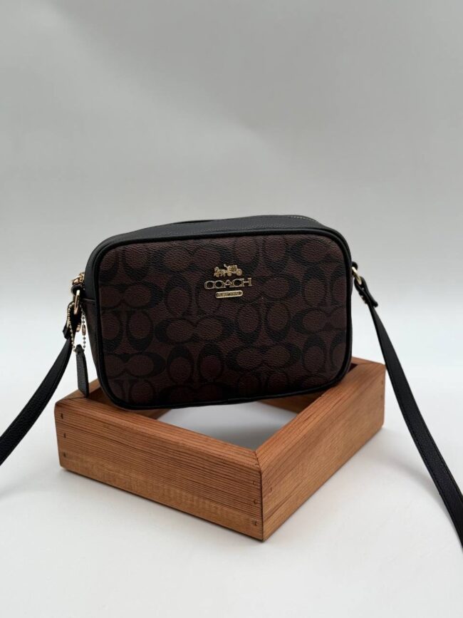 Coach postacı kahve siyah çanta