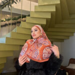 Şehzade Vual İpek Şal 10102 - Bakır