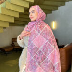 Şehnaz Vual İpek Şal 10103 Pamuk Şekeri