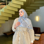 Şehnaz Vual İpek Şal 10103 Bebe Mavi