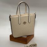 Coach Gofraj orta boy kova bej çanta