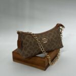 Coach monogram zincirli baget taba- kum çanta