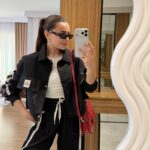 Twst Paraşüt Kol Detaylı Garnili İkili Takım- Siyah