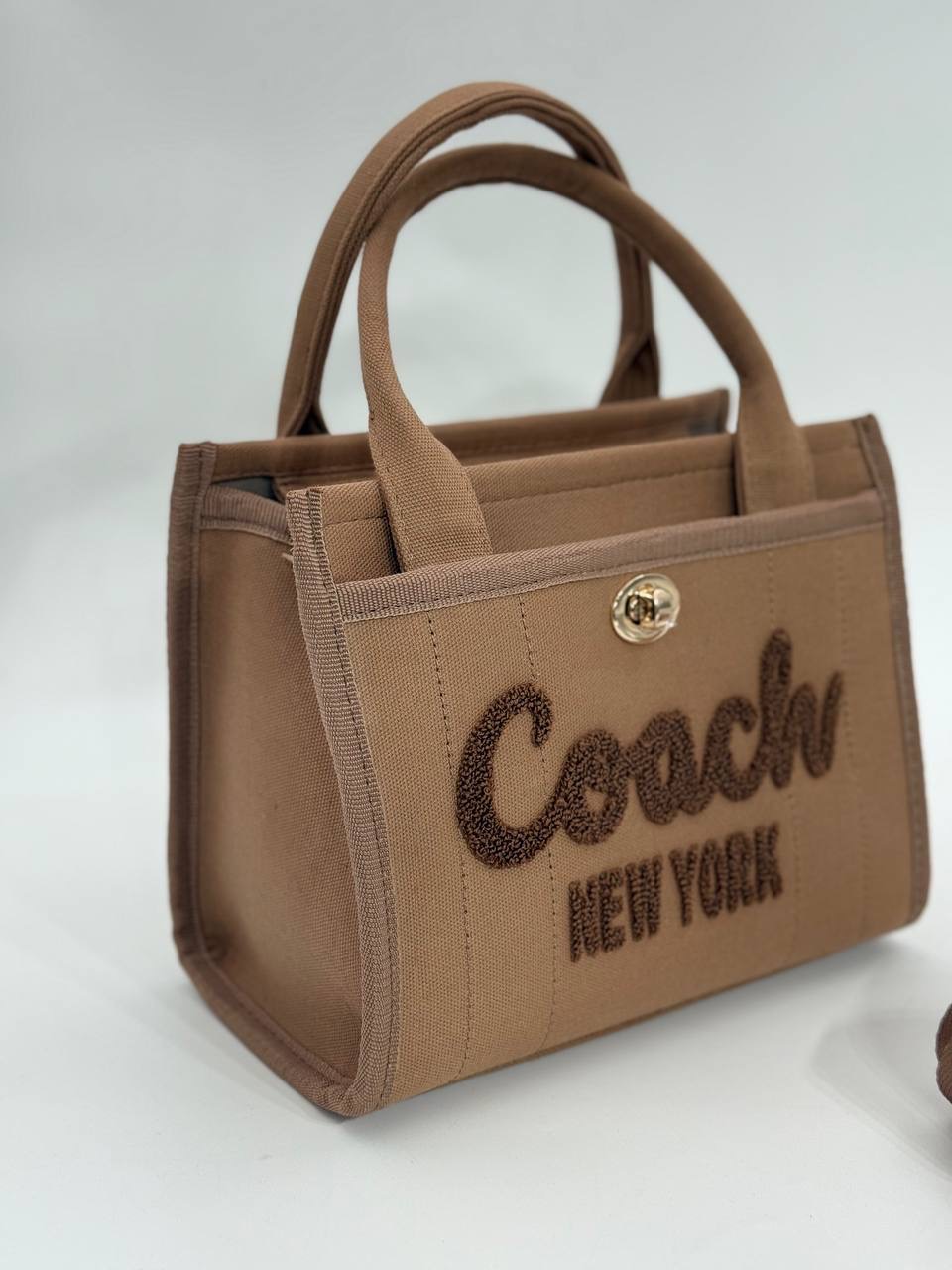 Coach canvas küçük boy vizon çanta