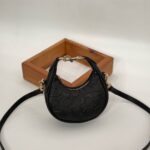 Coach Gofraj küçük boy ay çanta siyah çanta