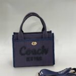 Coach canvas küçük boy lacivert çanta
