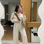 M.Dutti Saten Garnili İkili Takım - Taş