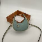 Coach Gofraj küçük boy ay çanta mint yeşili çanta