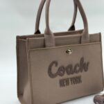 Coach canvas büyük boy taş çanta