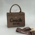 Coach canvas küçük boy mokha çanta