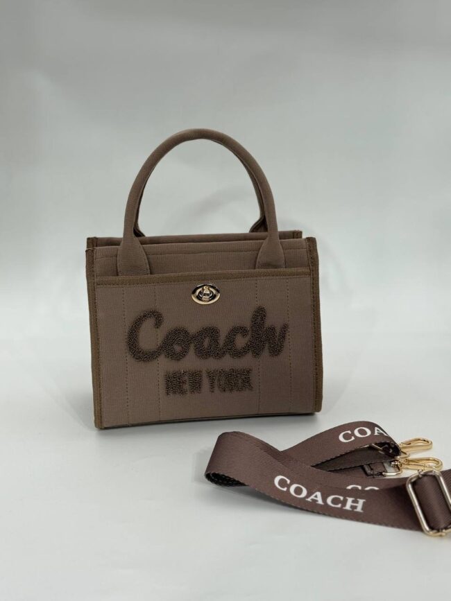 Coach canvas küçük boy mokha çanta