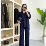 Monaco İkili Takım - Lacivert