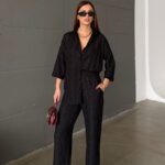 Monaco İkili Takım - Siyah