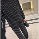 Taşlı İkili Takım - Siyah