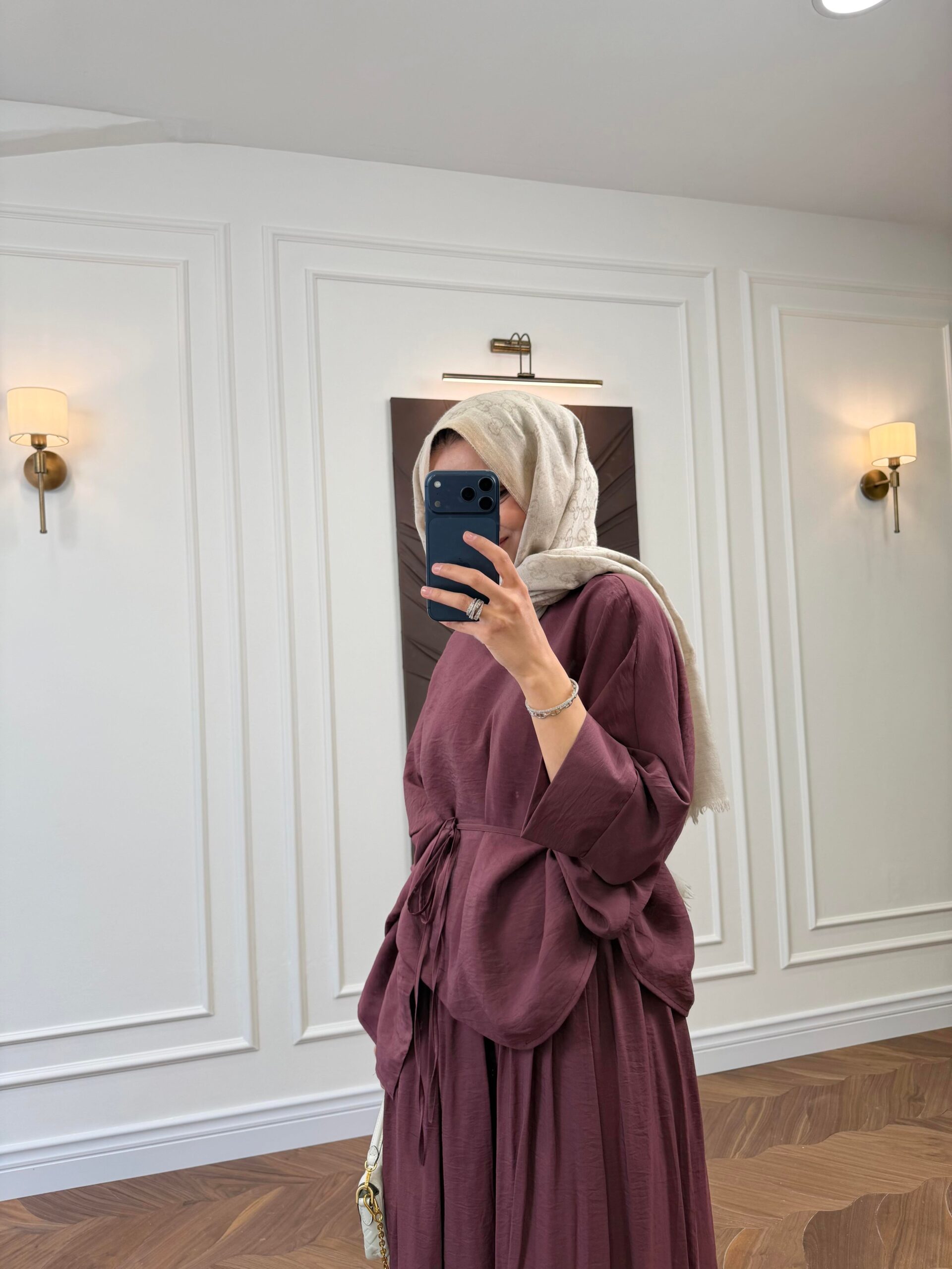 Alen Astarlı Pamuk Vual İkili Takım - Bordo - Görsel 3