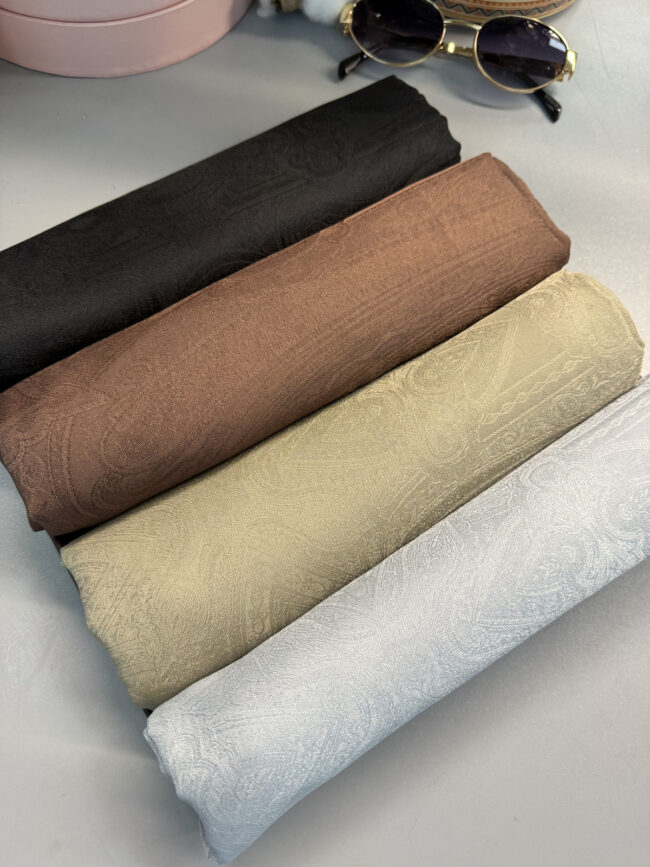 Oliva 4'lü Set Doğal Renkler Avantajlı Şal Kutusu