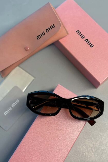 Mıu Mıu Original Premium Full Set Güneş Gözlüğü -Kahve