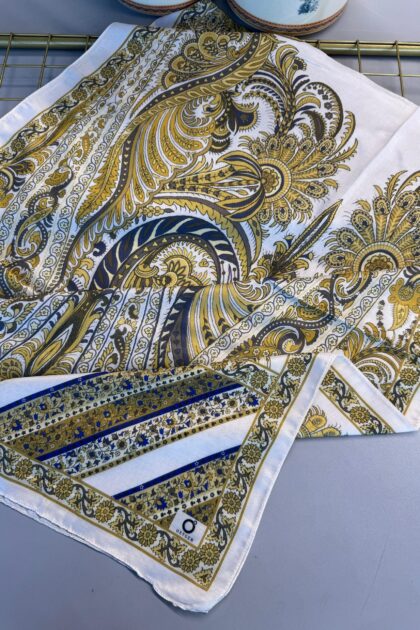 Etro Desen New Pamuk Soft Şal 23012 - Vizon