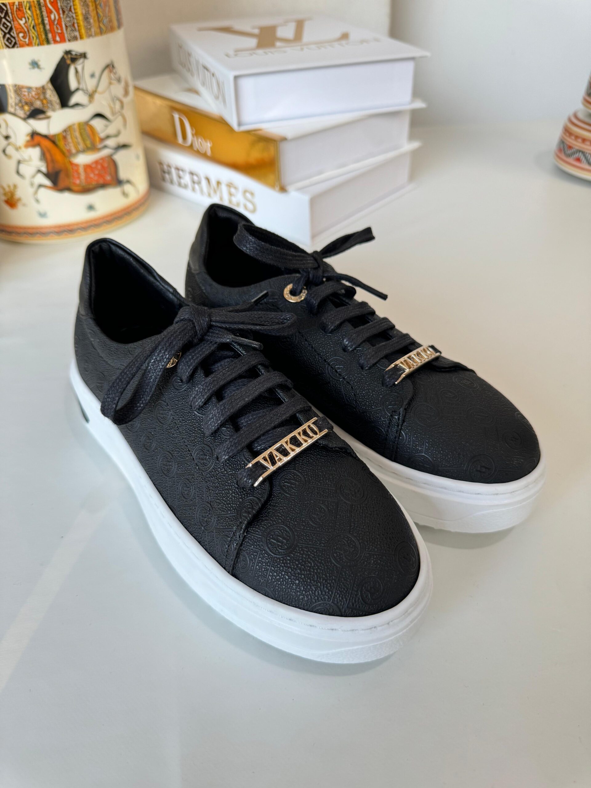 Vakko Sneaker Ayakkabı - siyah 36