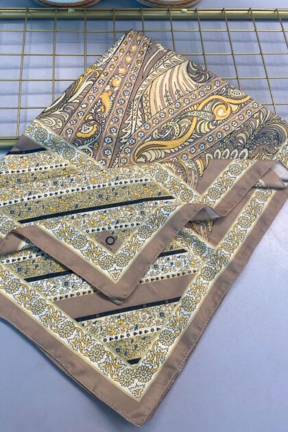 Etro Desen New Pamuk Soft Şal 23012 - Gün Işığı