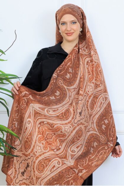 Mirşah Desen Şal 469-021 - V-12 - Taba