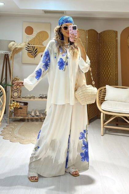 Alina İkili Takım TK10059- Vanilya