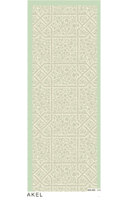 Viyana Şal Serisi - 469-005 - V- 4 - Mint Yeşil