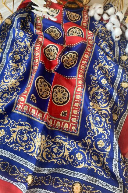 Versace Pamuk Soft Şal 61535 - Kırmızı