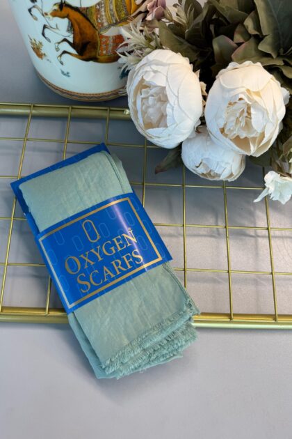 Oxygen His Serisi Pamuk Şal -Çağla