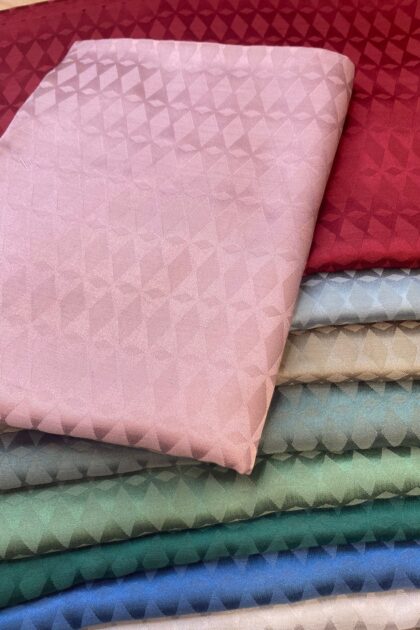 Baklava Desen İpeksi Jakar Şal - Pamuk Şekeri - Organic ScarfsOrganic Scarfs