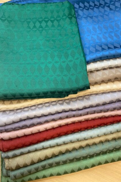 Baklava Desen İpeksi Jakar Şal - Zümrüt - Organic ScarfsOrganic Scarfs