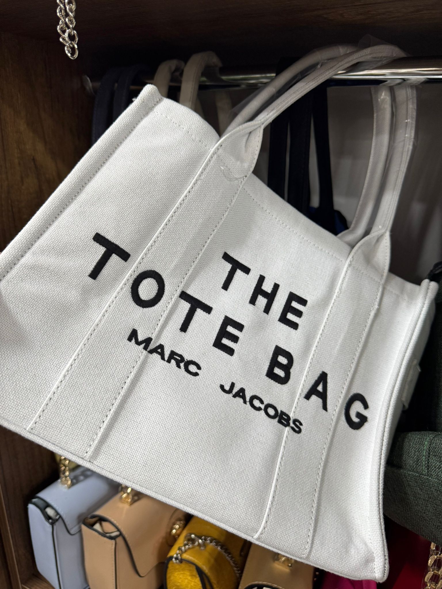 The Tote Bag İthal Çanta - Beyaz
