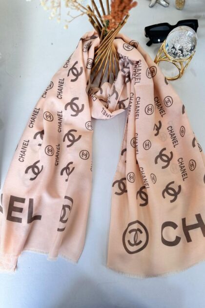 Chanel Pamuk Soft Şal 61574 - Pudra