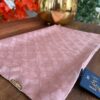 LEVİDOR Clover Jakar Capri Şal 17385 - Pamuk Şekeri - Organic ScarfsOrganic Scarfs