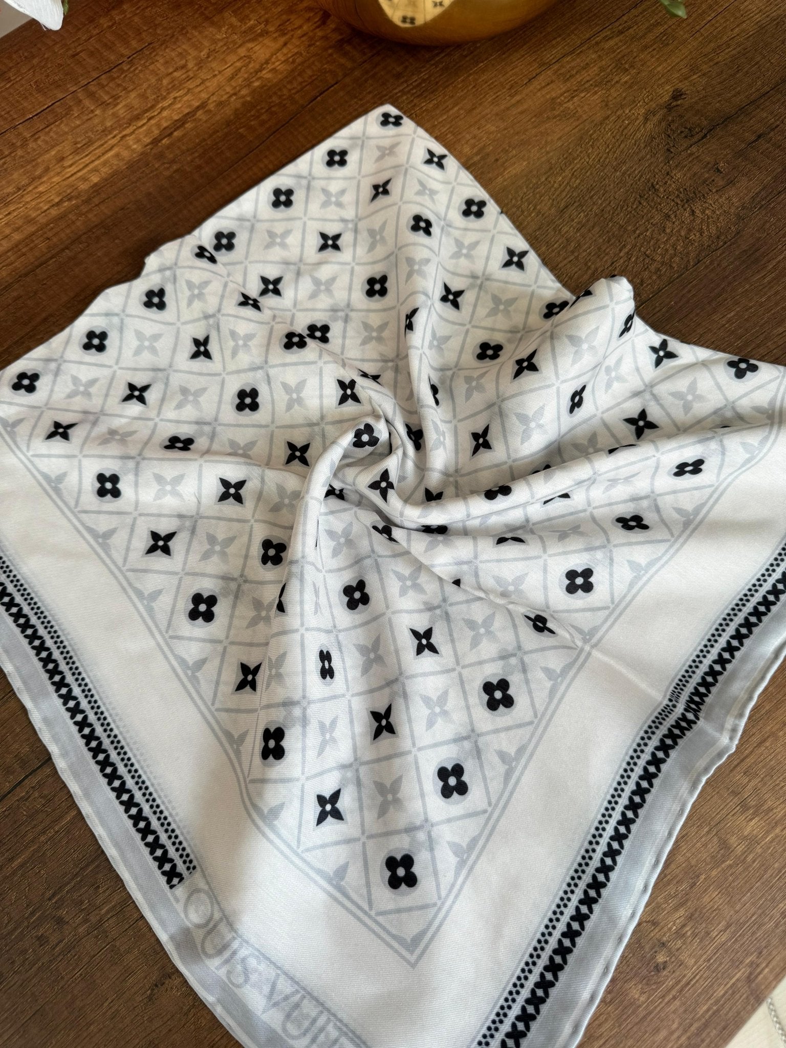 Lv Pamuk Soft Eşarp 10441 - Gümüş - Organic ScarfsOrganic Scarfs