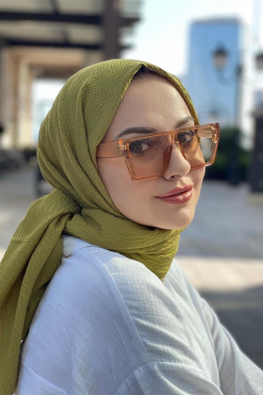 Mio Caz Şal - Yaş Yeşili - Organic ScarfsOrganic Scarfs