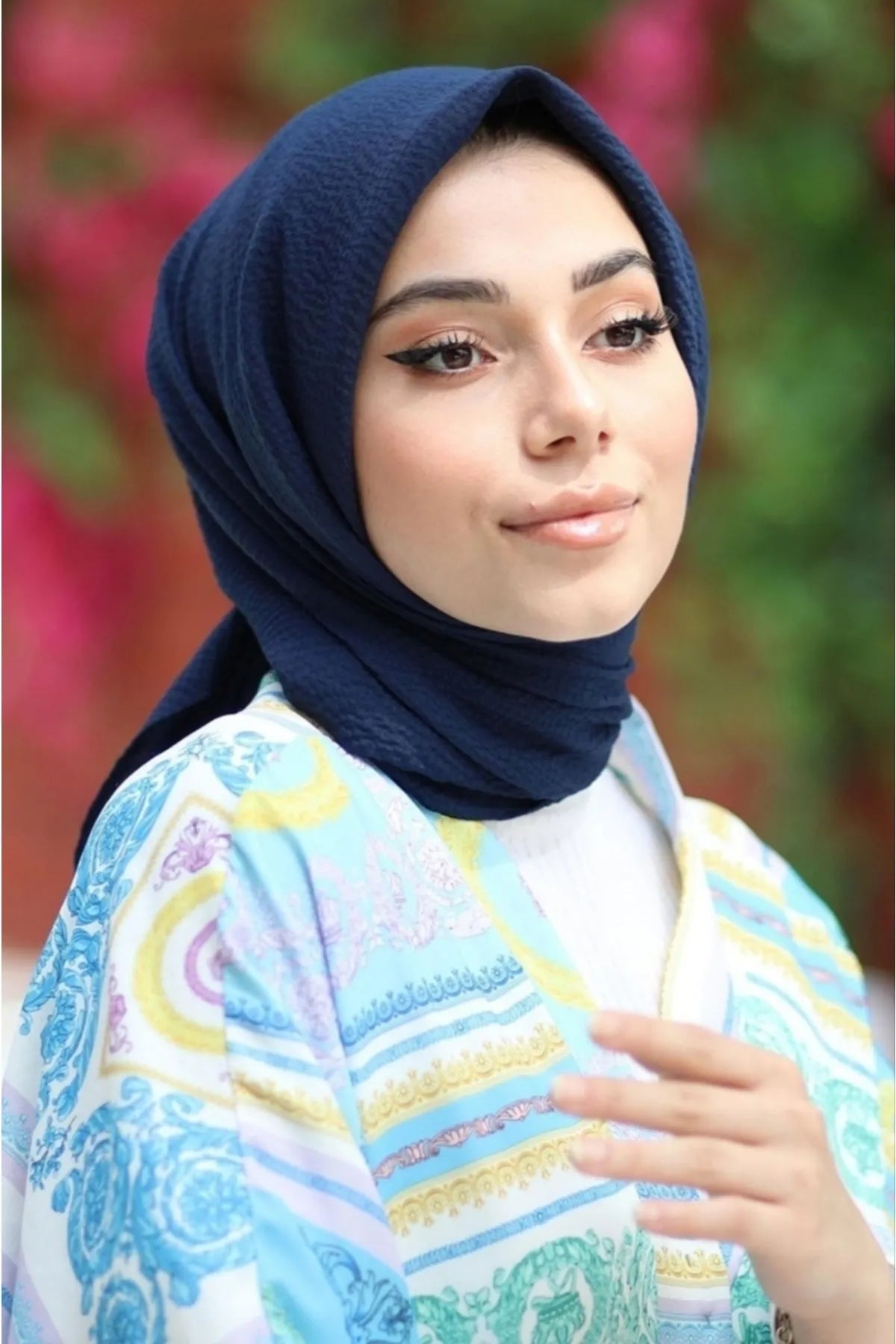 Mio Cazz Eşarp - Lacivert - Organic ScarfsOrganic Scarfs