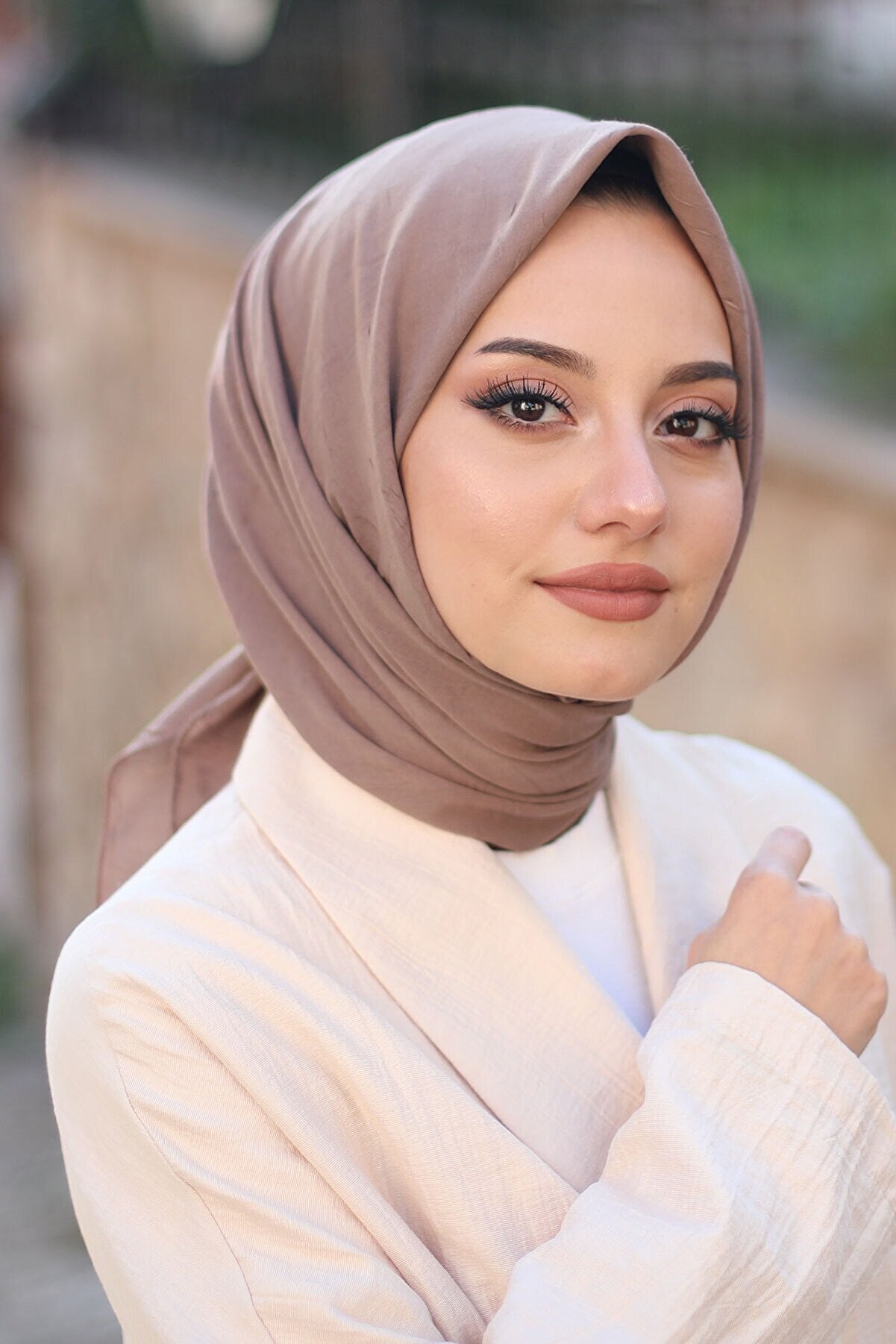 Organic Bambu Eşarp - Sütlü Kahve - Organic ScarfsOrganic Scarfs