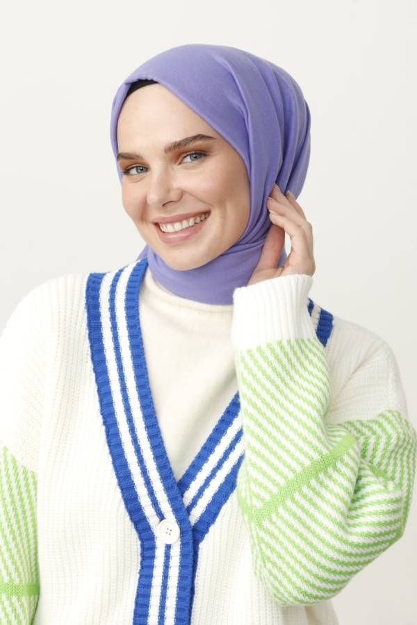 Organic Scarfs Pamuk Kraş Cazz Şal Modeli - Very Peryy - Organic ScarfsOrganic Scarfs